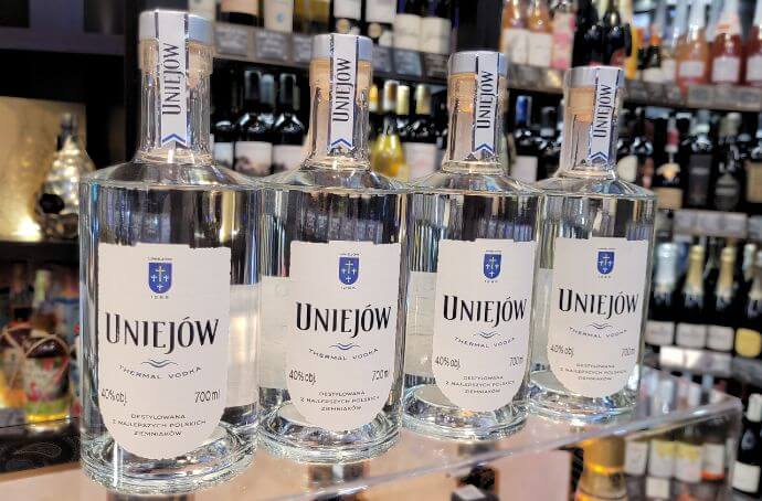 Uniejów Thermal Vodka 0.7 Bottles